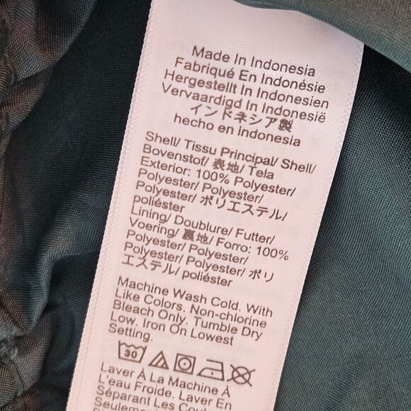 J. Crew Floral Boho Pink Green Print Skirt Large Tired Ruffle Knee Length Flowy - Picture 5 of 9